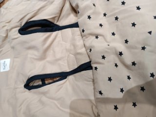 Saco universal estrellas beige de fundas bcn