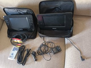Reproductor DVD Portátil Sogo SS-9736 doble pantal