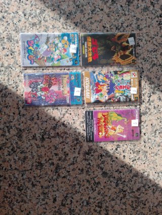 Manuales Super Famicom Japoneses Konami