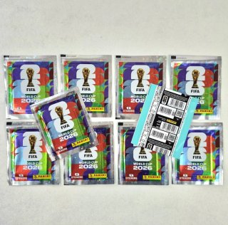 10 Cromos Panini Mundial FIFA 2026