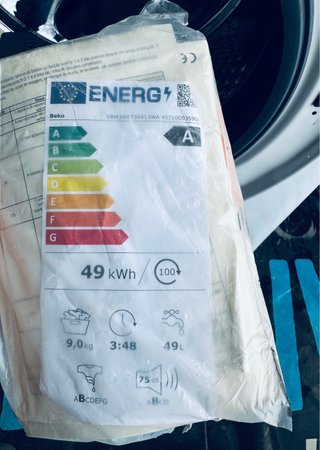 554.Lavadora Beko 9 Kilos Nueva Inverter Nueva Tar