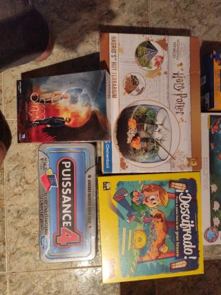 Lote de juegos y juguetes: Harry Potter, Dogman, e