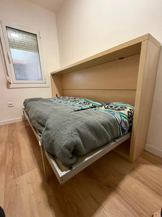Cama Abatible Horizontal Clara  Con colchon