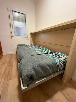 Cama Abatible Horizontal Clara  Con colchon