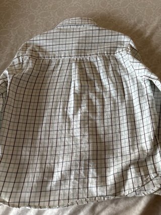 Camisa cuadros verde Gocco T5-6