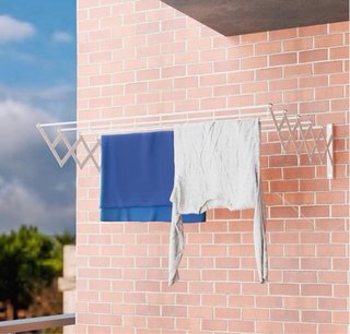 Tendedero extensible de pared