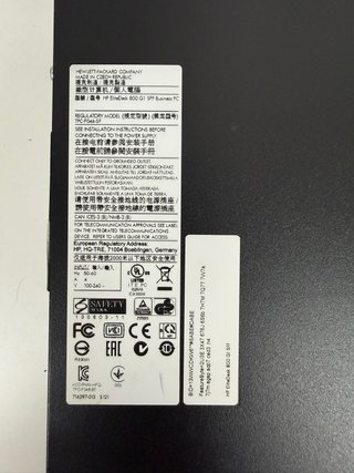 HP EliteDesk 800 G1 i5 12GB RAM SSD+HDD