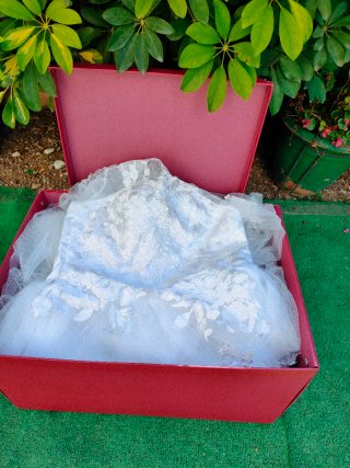 Vestido de Novia Blanco Sin Estrenar