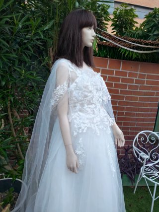 Vestido de Novia Blanco Sin Estrenar