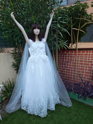 Vestido de Novia Blanco Sin Estrenar