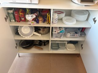 Mueble de cocina blanco