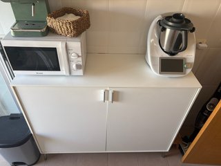 Mueble de cocina blanco