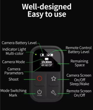 Control remoto compatible Insta360 y Dji