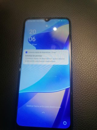 Móvil Oppo Azul