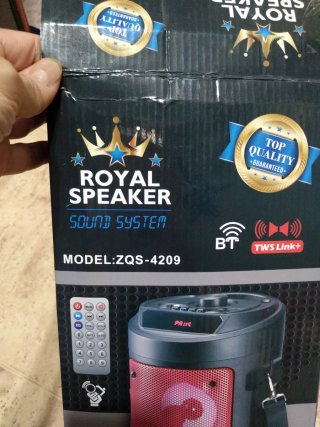 Altavoz ZQS 4209 con luces
