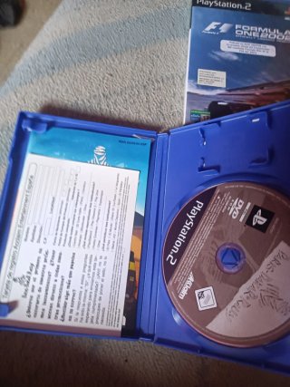 Juegos PS2 Paris-Dakar Rally y F1 2002