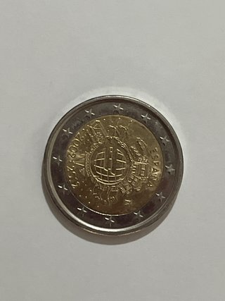 Moneda 2 Euros España. Unión Europea 2002-2012