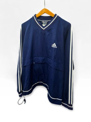 Giacca Adidas Vintage Blu Pullover