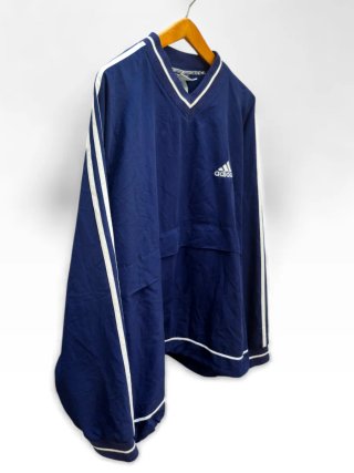 Giacca Adidas Vintage Blu Pullover