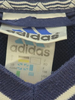 Giacca Adidas Vintage Blu Pullover