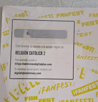 Religión Católica 2, Secundaria, Edelvives Fanfest