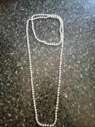 Collana lunga perle