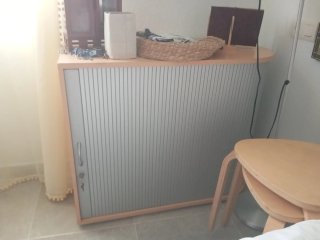 Armario oficina puerta corredera y llave