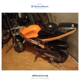 Minimoto REPSOL Naranja y Negra