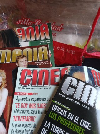 Revistas Cinemania y Fotogramas