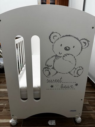Cuna Micuna Blanca Oso Sweet Bear