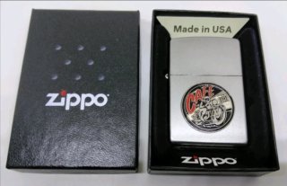 Zippo CAFE RACER en cofre de madera.
