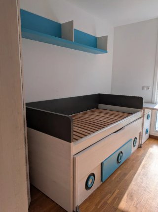 Habitación infantil con cama nido