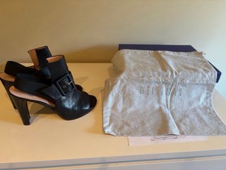 Sandalias Stuart Weitzman Negras Talla 39.5