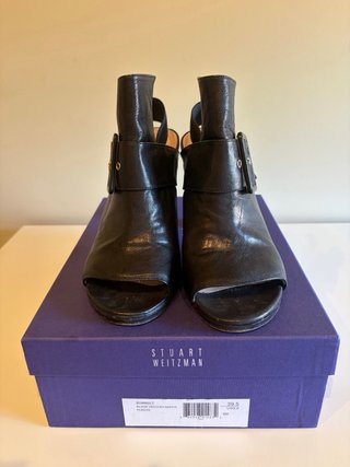 Sandalias Stuart Weitzman Negras Talla 39.5
