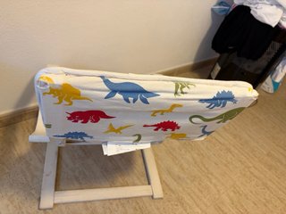 Mecedora infantil dinosaurios