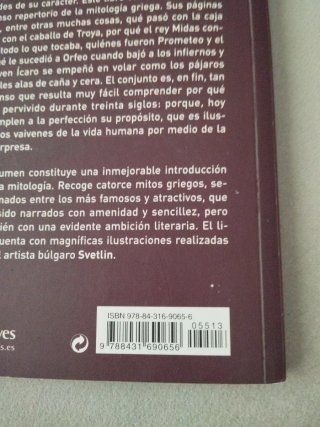 Mitos Griegos (cucaña)