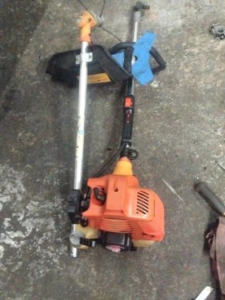Desbrozadora gasolina hilo y cuchilla
