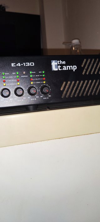 Amplificador the t.amp E4-130 4 Canales