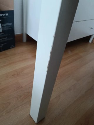 Mesa comedor extensible IKEA BJURSTA blanca