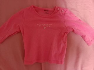 Lote 5 Camisetas Manga Larga Bebé
