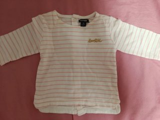 Lote 5 Camisetas Manga Larga Bebé