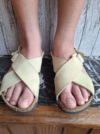 Birkenstock Tulum Sandalias Beige Talla 38