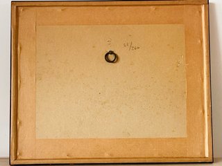 Acuarela firmada y numerada