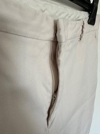 Pantaloni Chino Zara Beige Taglia M