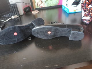 Zapatos de baile negros para hombre