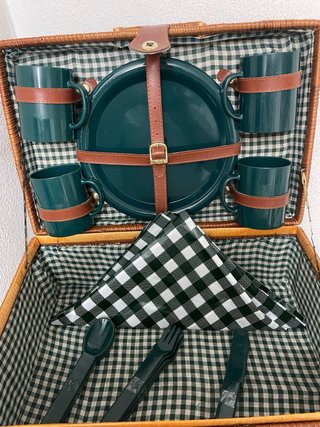 Cesta Picnic Vintage 4 Personas