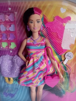 Barbie Totally Hair Muñeca con Accesorios