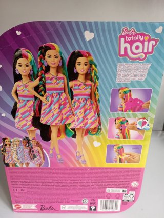 Barbie Totally Hair Muñeca con Accesorios