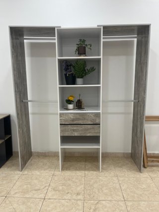 Vestidor Ropero Almacenaje Grafito