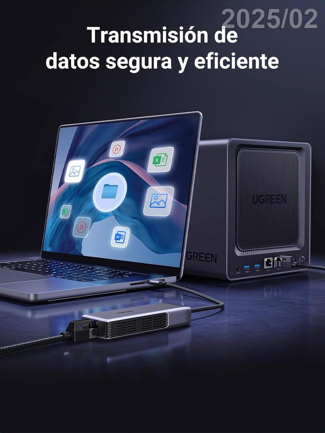 UGREEN Adaptador Red USB-C Ethernet RJ45 5G 35921